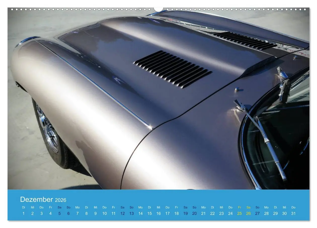 Bild: 9783457704646 | Jaguar E-Type Memorial (Wandkalender 2026 DIN A2 quer), CALVENDO...