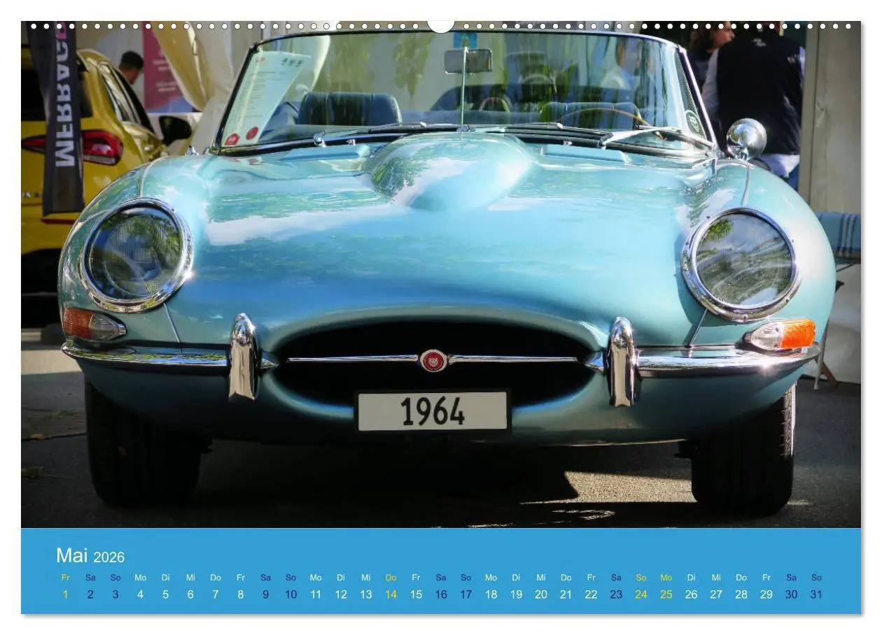 Bild: 9783457704646 | Jaguar E-Type Memorial (Wandkalender 2026 DIN A2 quer), CALVENDO...