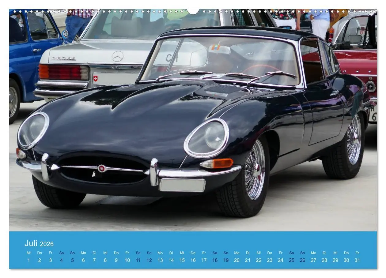 Bild: 9783457704646 | Jaguar E-Type Memorial (Wandkalender 2026 DIN A2 quer), CALVENDO...