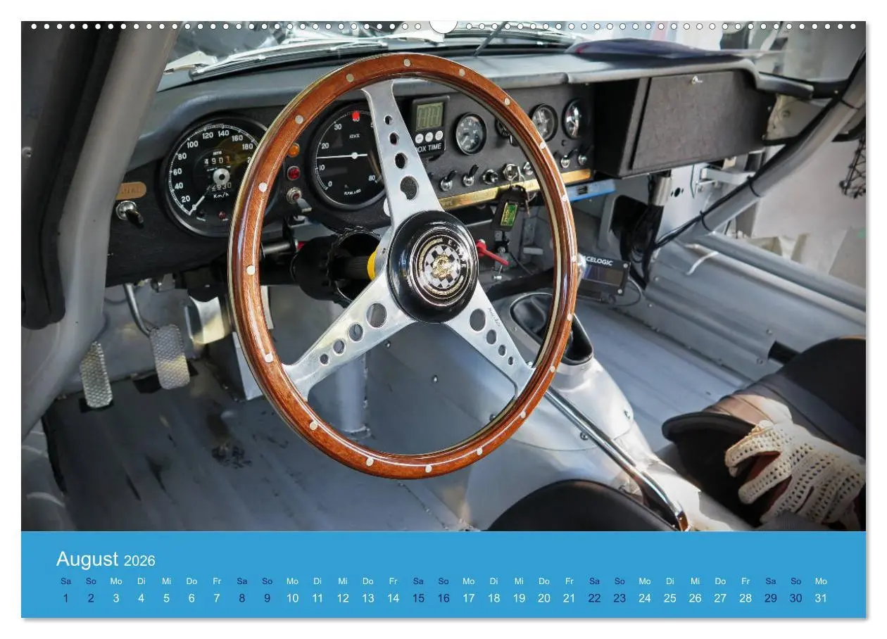 Bild: 9783457704646 | Jaguar E-Type Memorial (Wandkalender 2026 DIN A2 quer), CALVENDO...