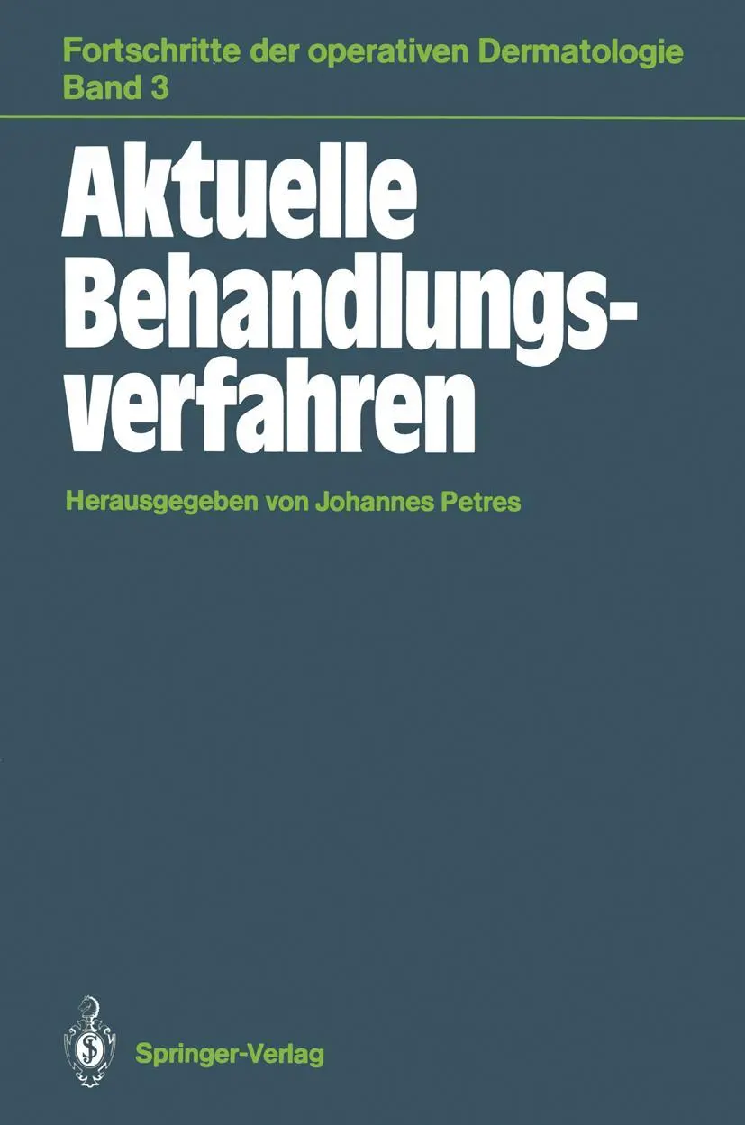 Cover: 9783540174646 | Aktuelle Behandlungsverfahren | Johannes Petres | Taschenbuch | xiv
