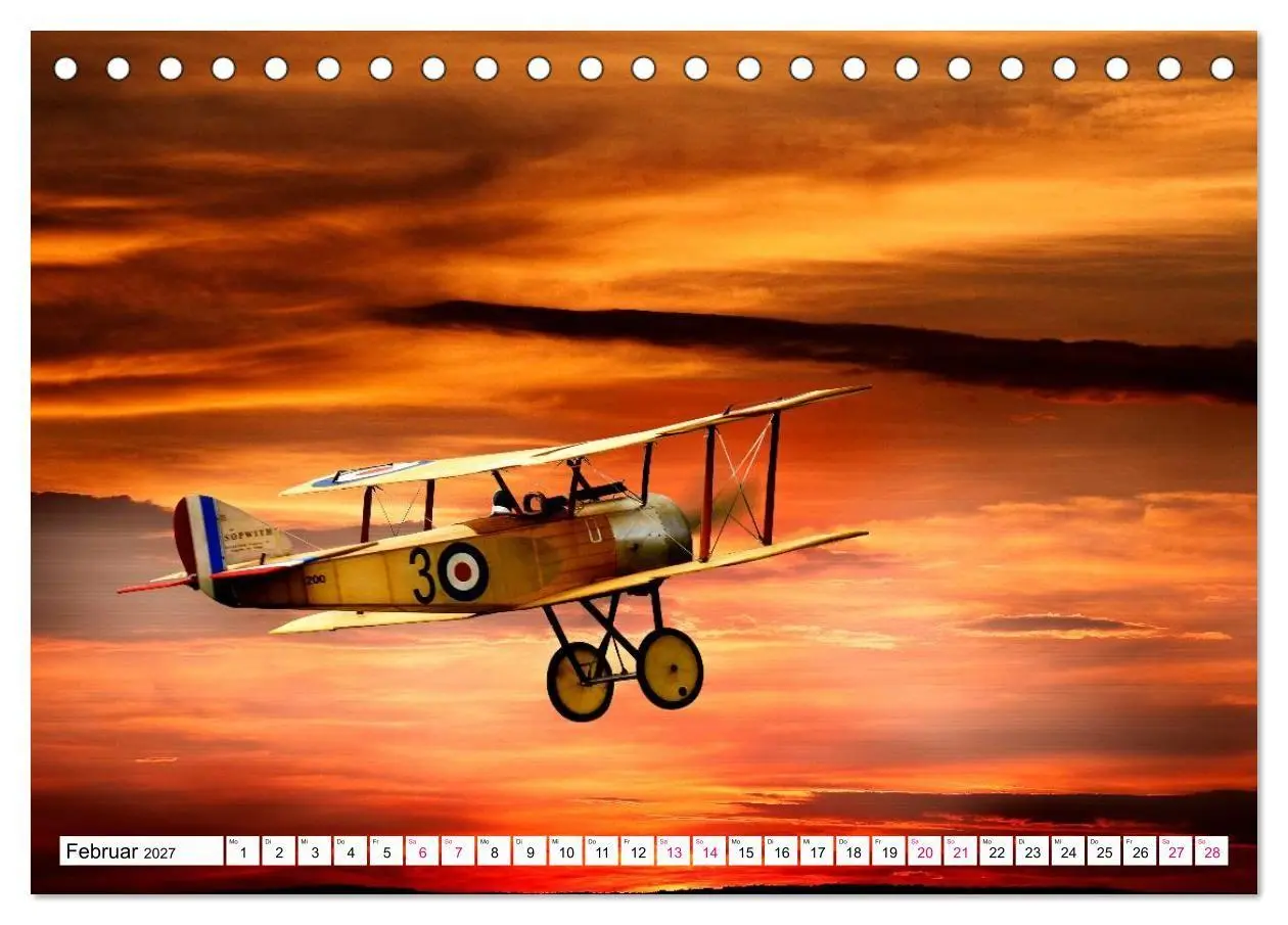 Bild: 9783594184646 | Modellflug in Szene gesetzt (Tischkalender 2027 DIN A5 quer),...