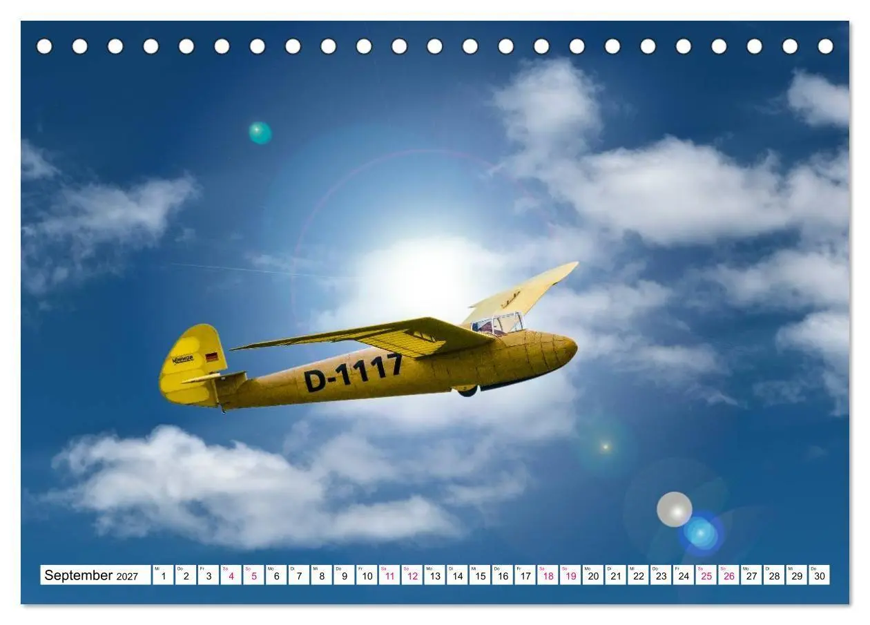 Bild: 9783594184646 | Modellflug in Szene gesetzt (Tischkalender 2027 DIN A5 quer),...