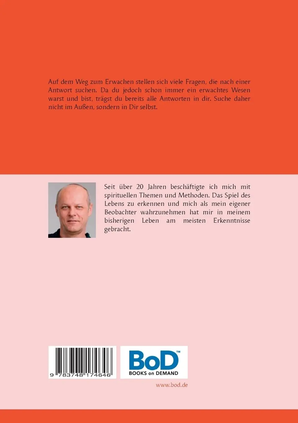 Rückseite: 9783748174646 | Den Meister in sich selbst erkennen | Anutosho | Taschenbuch | 196 S.