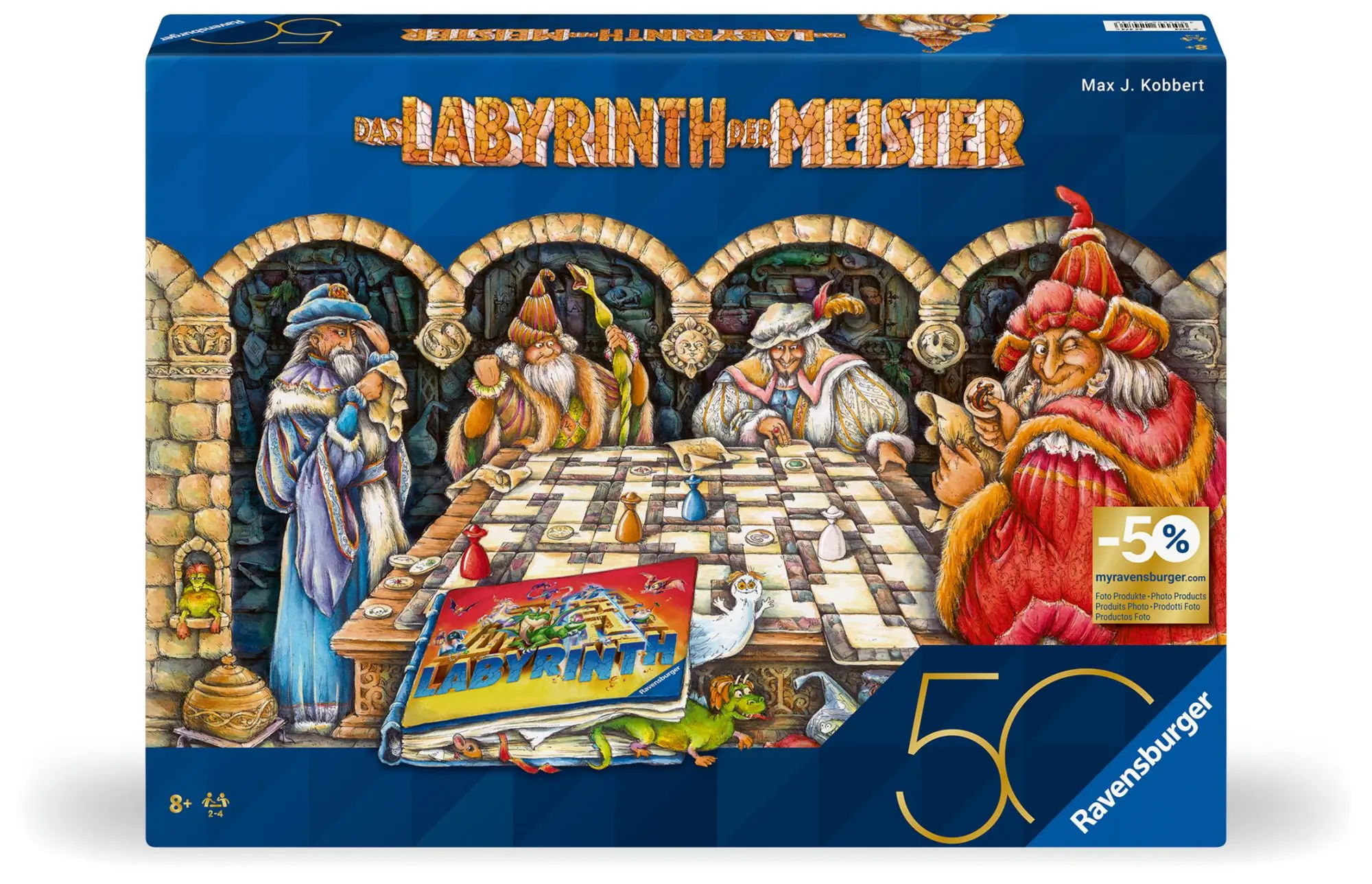 Cover: 4005556224746 | Labyrinth der Meister - Gesellschaftsspiel &amp; Brettspiel ab 8 Jahre