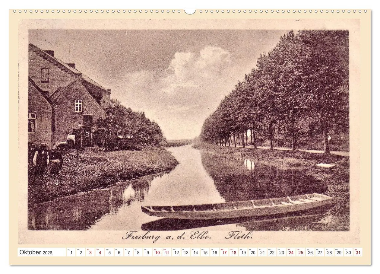 Bild: 9783457484746 | Gruß aus Freiburg an der Elbe (Wandkalender 2026 DIN A2 quer),...