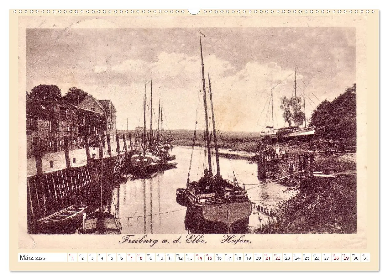 Bild: 9783457484746 | Gruß aus Freiburg an der Elbe (Wandkalender 2026 DIN A2 quer),...