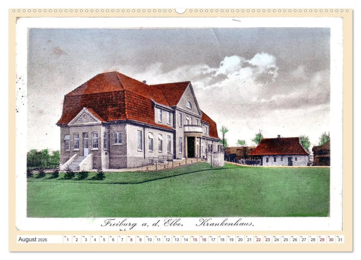 Bild: 9783457484746 | Gruß aus Freiburg an der Elbe (Wandkalender 2026 DIN A2 quer),...