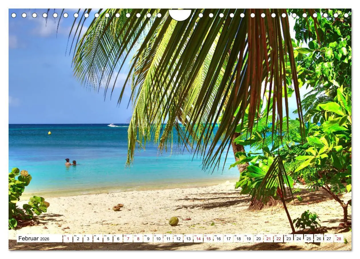 Bild: 9783457864746 | Martinique, die Traumstrände (Wandkalender 2026 DIN A4 quer),...