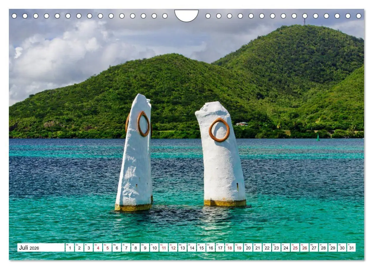 Bild: 9783457864746 | Martinique, die Traumstrände (Wandkalender 2026 DIN A4 quer),...