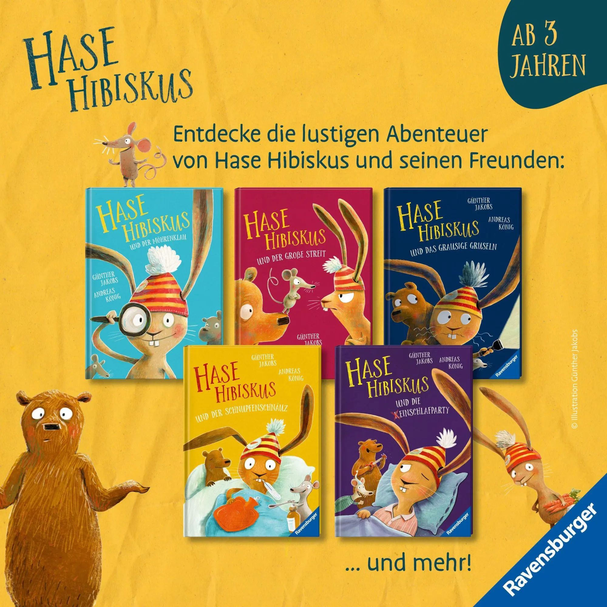 Bild: 9783473464746 | Hase Hibiskus und die Herbstsause | Andreas König | Buch | 32 S.