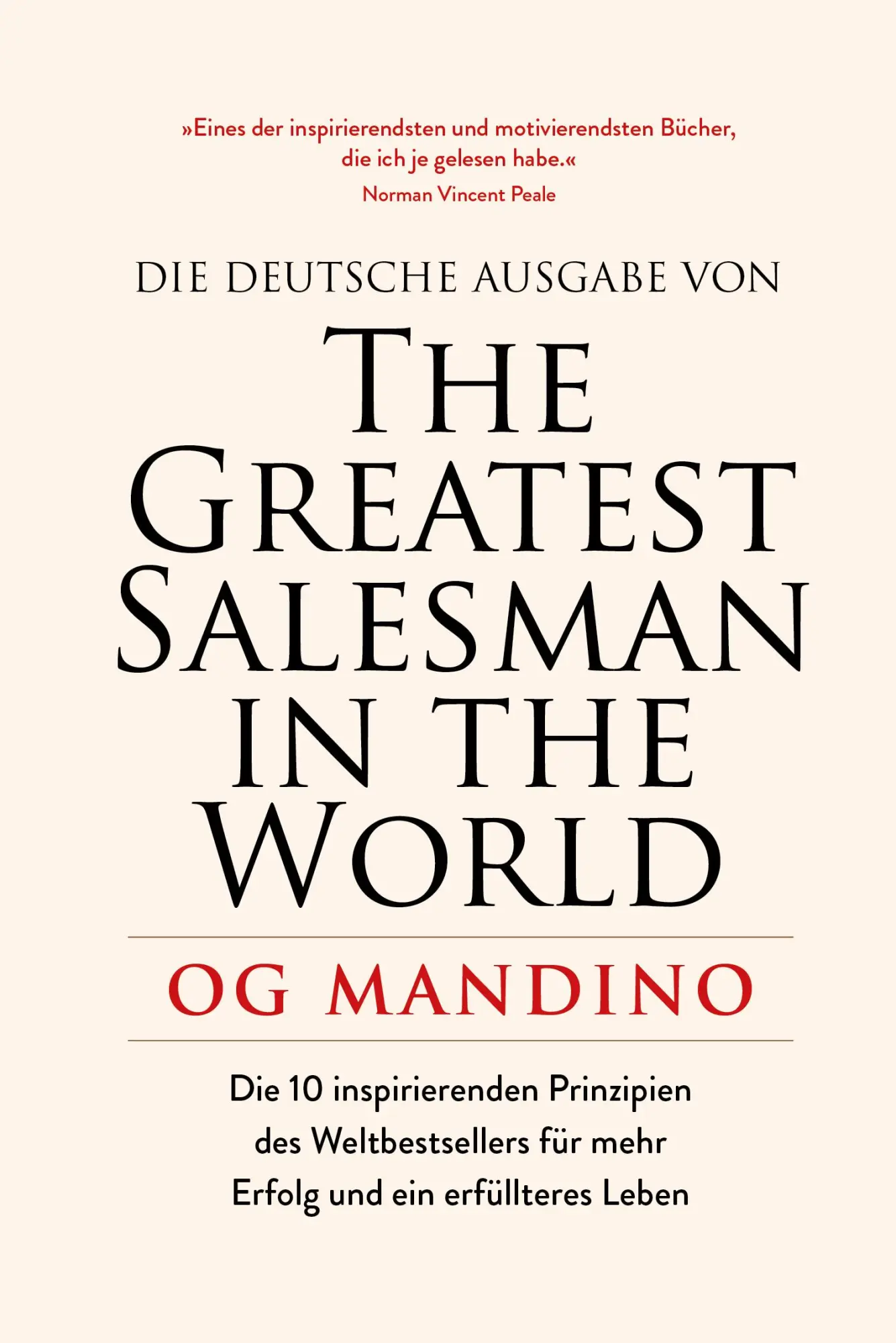 Cover: 9783959724746 | The Greatest Salesman in the World | Og Mandino | Buch | 128 S. | 2023