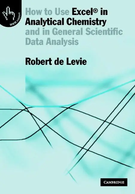 Cover: 9780521644846 | How to Use Excel® in Analytical Chemistry | Robert de Levie | Buch