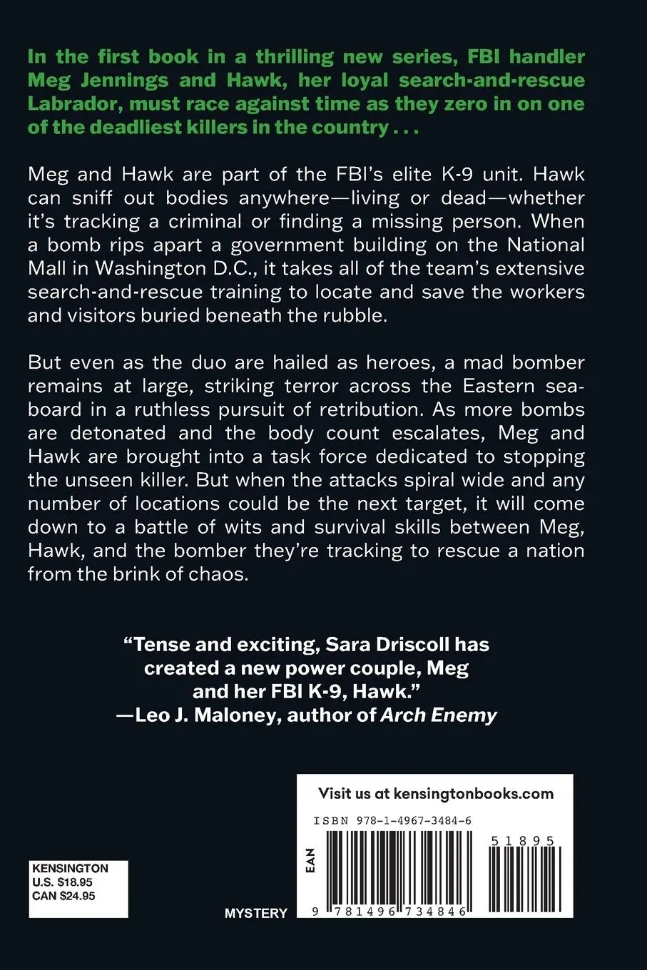 Rückseite: 9781496734846 | Lone Wolf | Sara Driscoll | Taschenbuch | Kartoniert / Broschiert