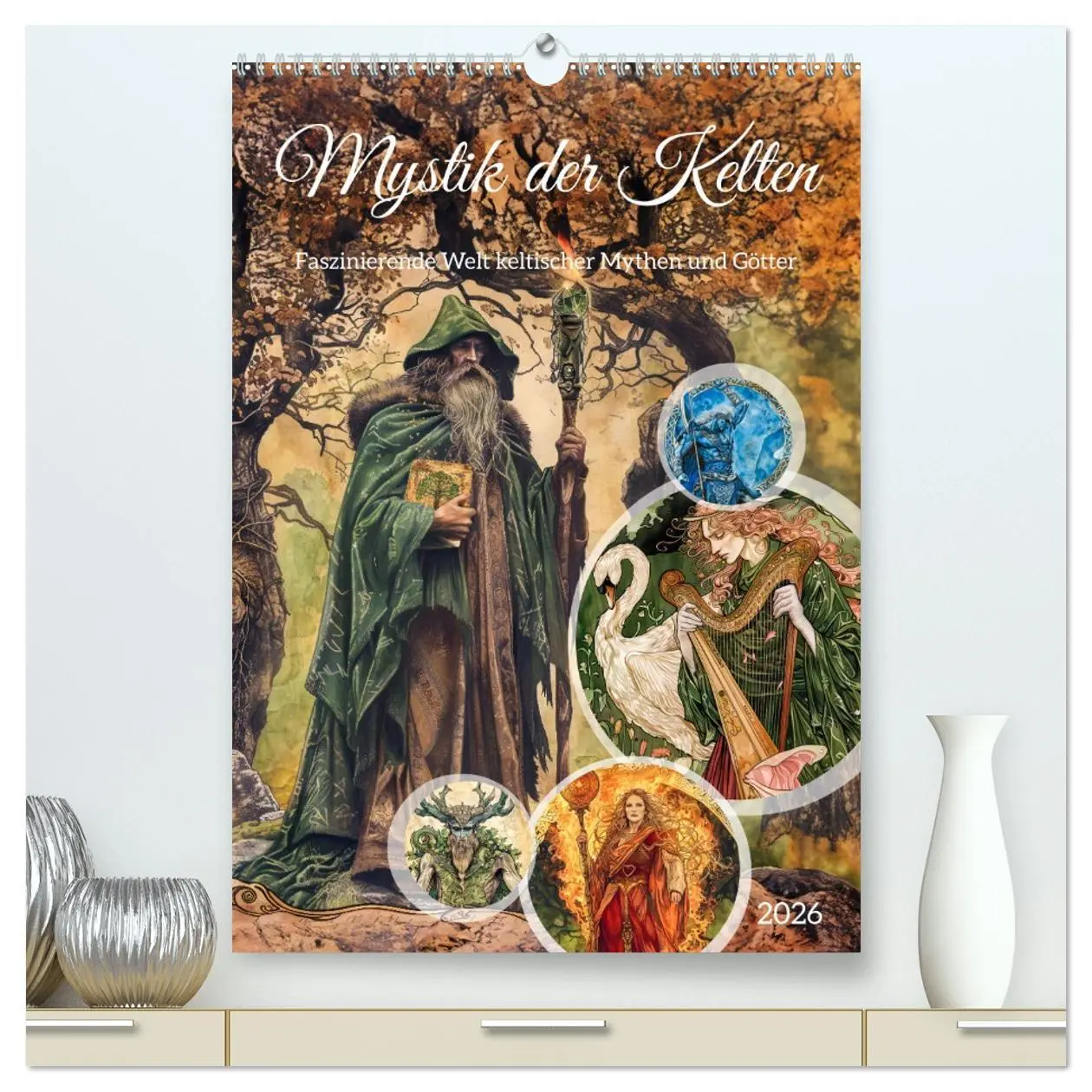 Cover: 9783516254846 | Mystik der Kelten - Faszinierende Welt keltischer Mythen und Götter...