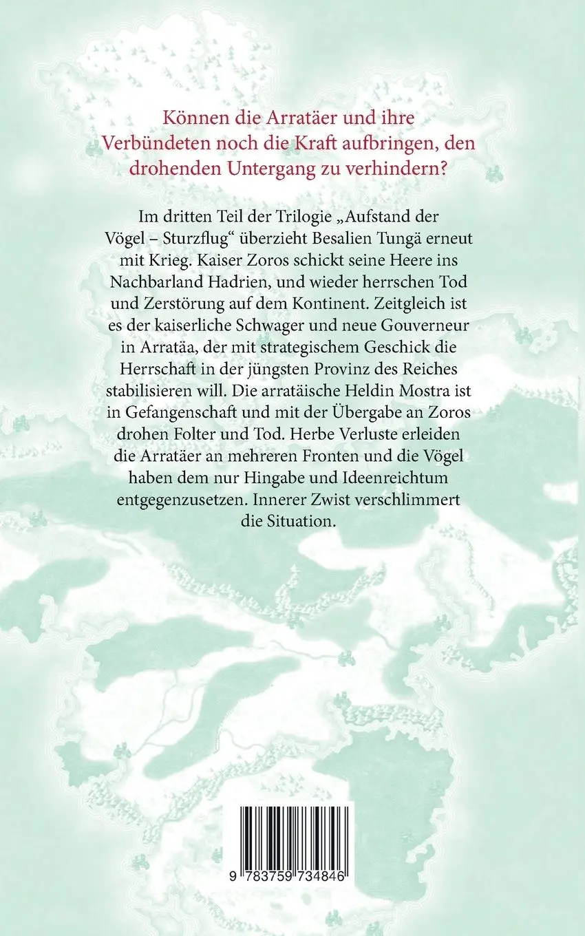 Rückseite: 9783759734846 | Aufstand der Vögel | Sturzflug | Götz Adrian | Taschenbuch | Paperback