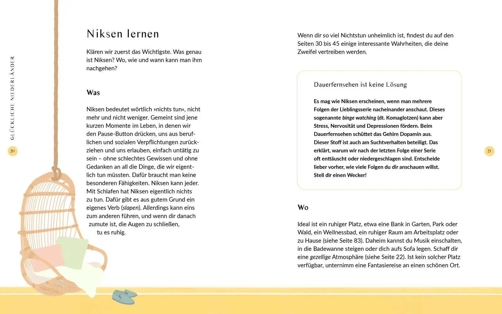 Bild: 9783957284846 | Niksen | Wie man Glück im Nichtstun findet | Annette Lavrijsen | Buch