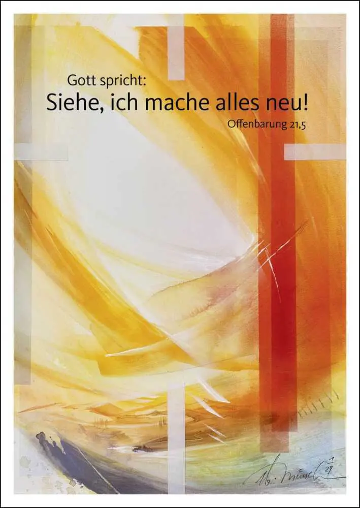 Cover: 4251693904946 | Jahreslosung Münch 2026, Postkarte (10er-Set) | Eberhard Münch | Box