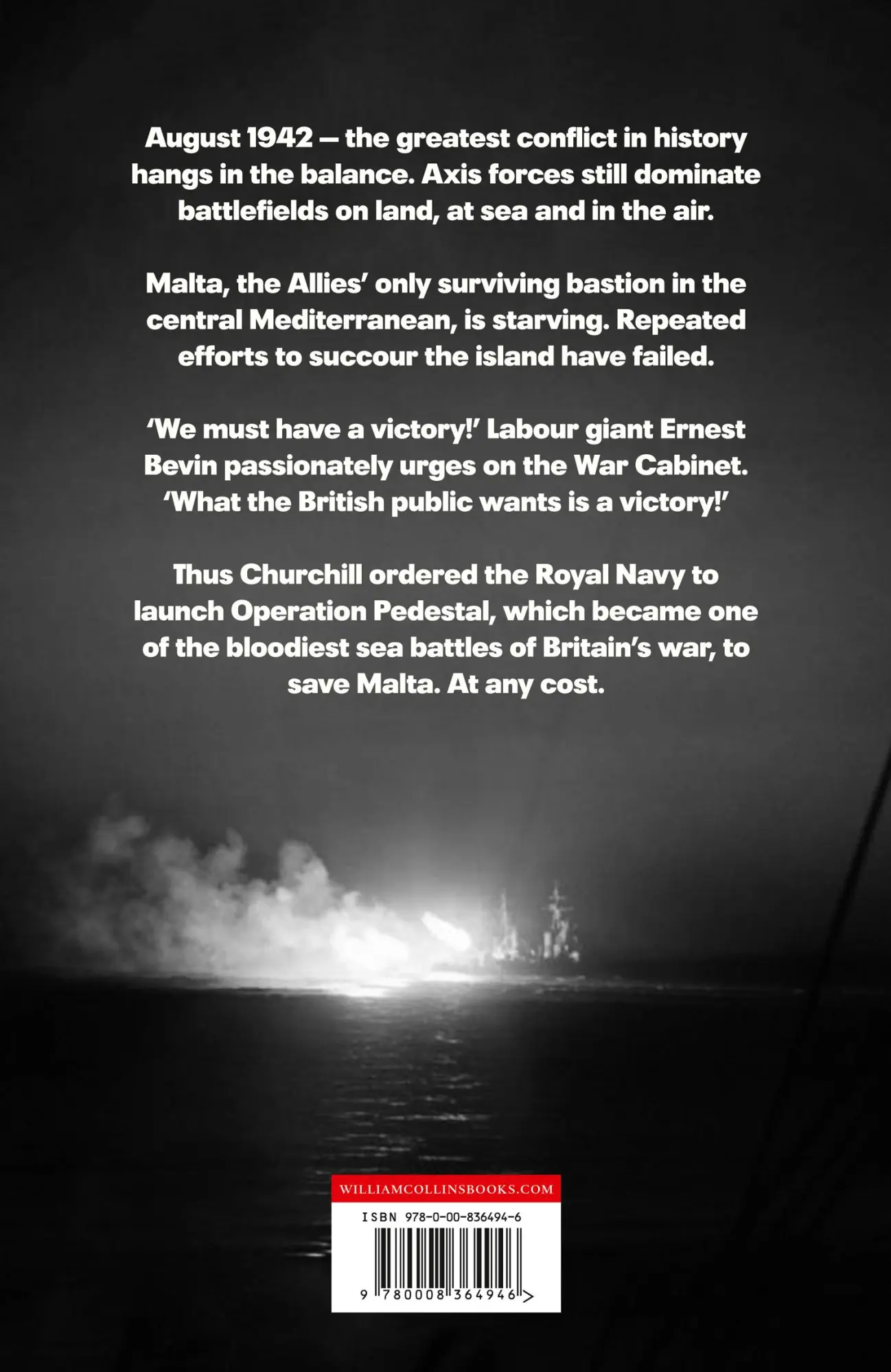 Rückseite: 9780008364946 | Operation Pedestal | The Fleet That Battled to Malta 1942 | Hastings