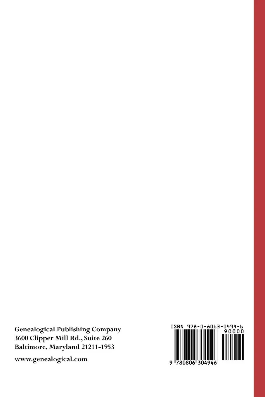 Rückseite: 9780806304946 | Pedigrees of Some of the Emperor Charlemagne's Descendants. Volume I