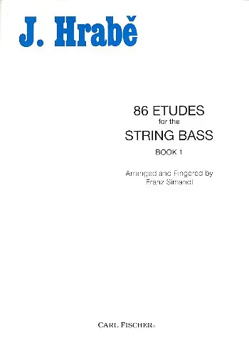 Cover: 9780825804946 | 86 Etudes for The String Bass Book 1 | Joseph Hrabe | Buch