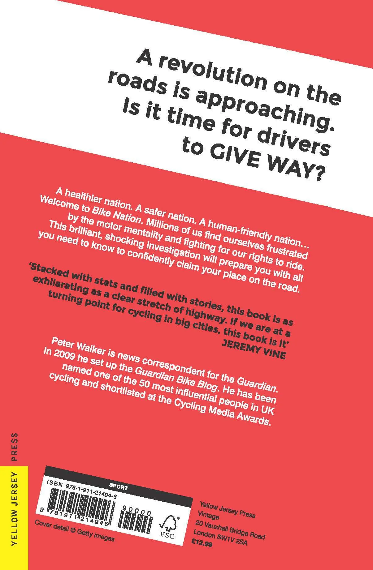 Rückseite: 9781911214946 | Bike Nation | How Cycling Can Save the World | Peter Walker | Buch