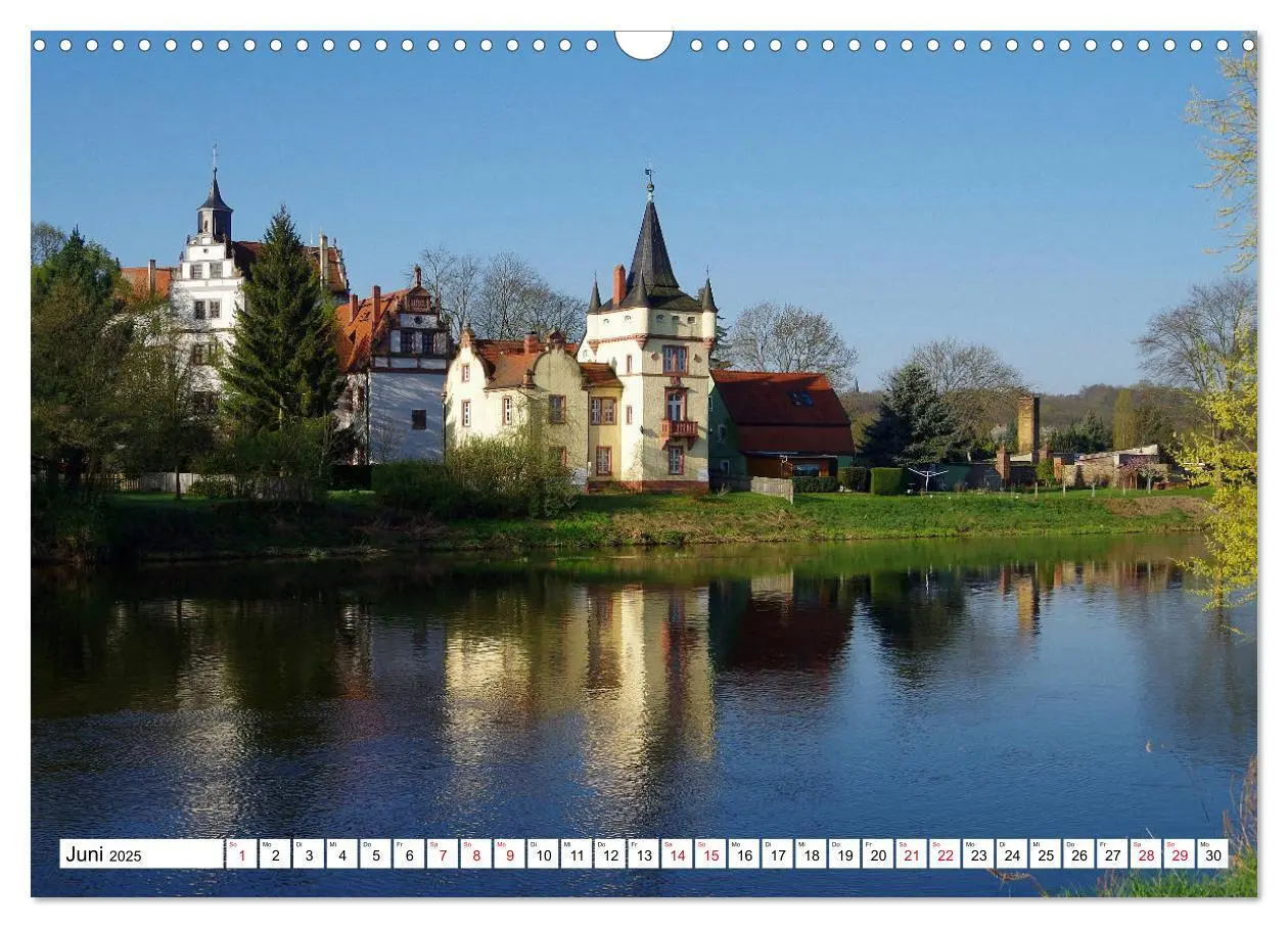 Bild: 9783435374946 | Colditz und Umgebung (Wandkalender 2025 DIN A3 quer), CALVENDO...