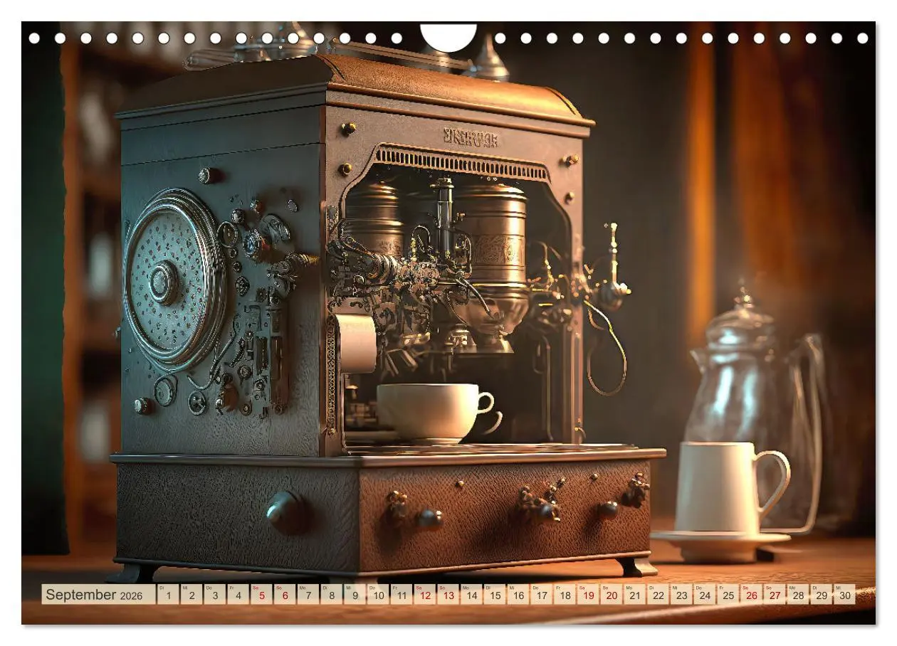 Bild: 9783457534946 | Kaffee Pause (Wandkalender 2026 DIN A4 quer), CALVENDO Monatskalender
