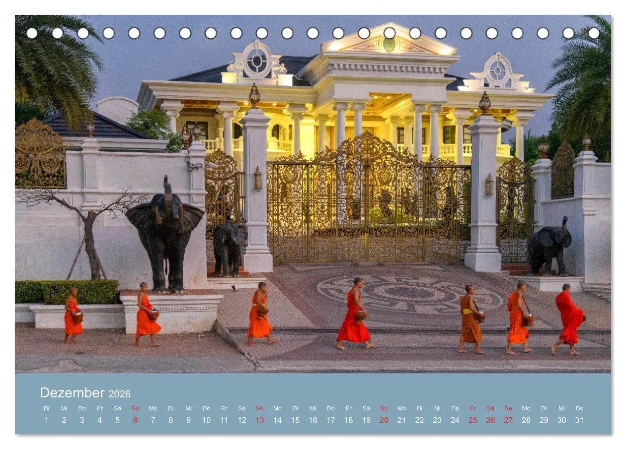 Bild: 9783457774946 | Spirit of Asia (Tischkalender 2026 DIN A5 quer), CALVENDO...