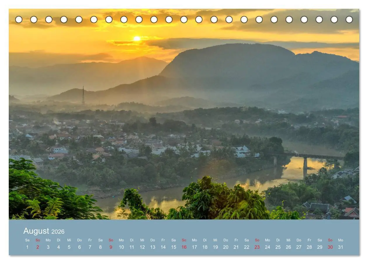 Bild: 9783457774946 | Spirit of Asia (Tischkalender 2026 DIN A5 quer), CALVENDO...