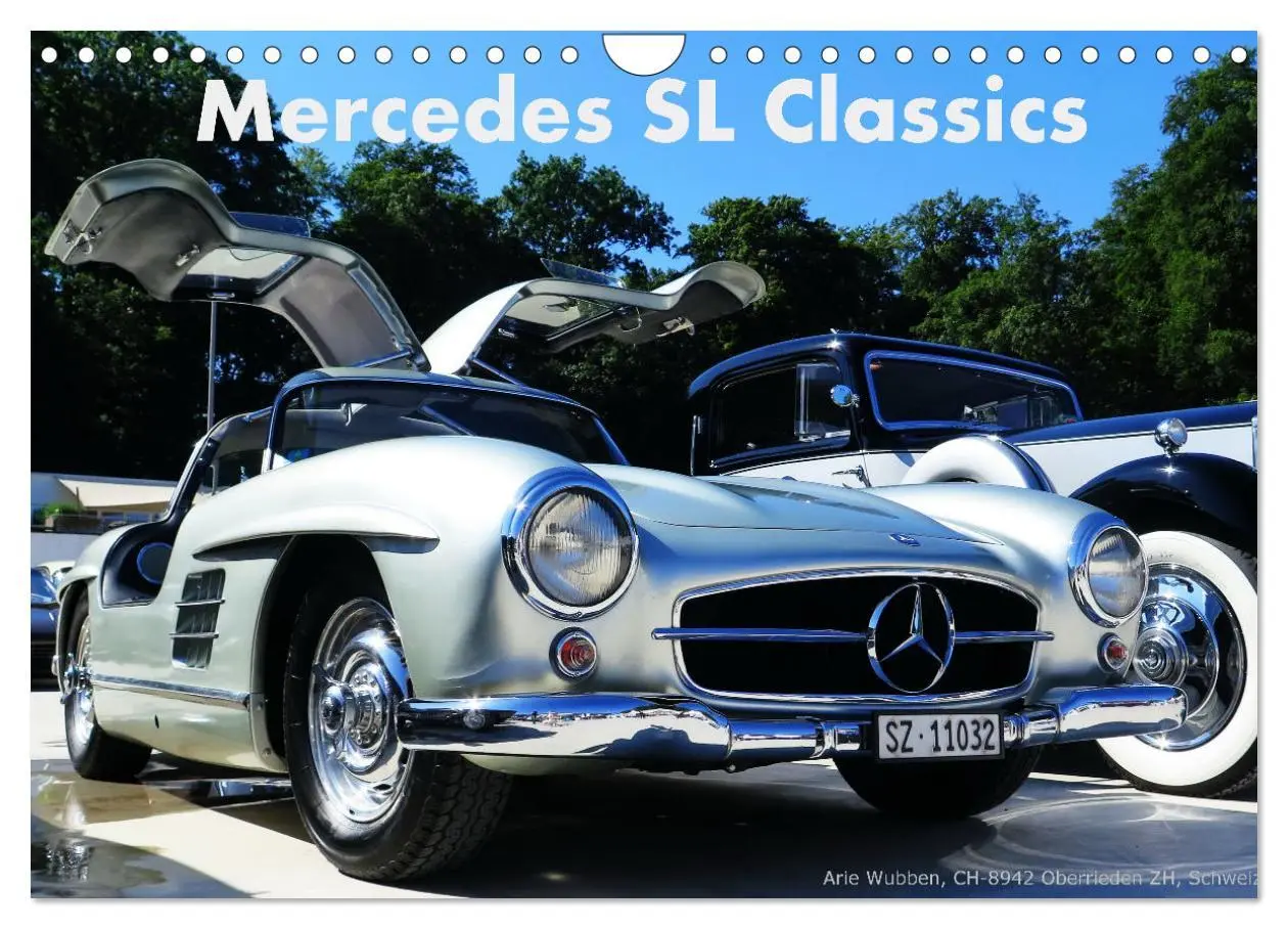Cover: 9783457914946 | Mercedes SL Classics (Wandkalender 2026 DIN A4 quer), CALVENDO...