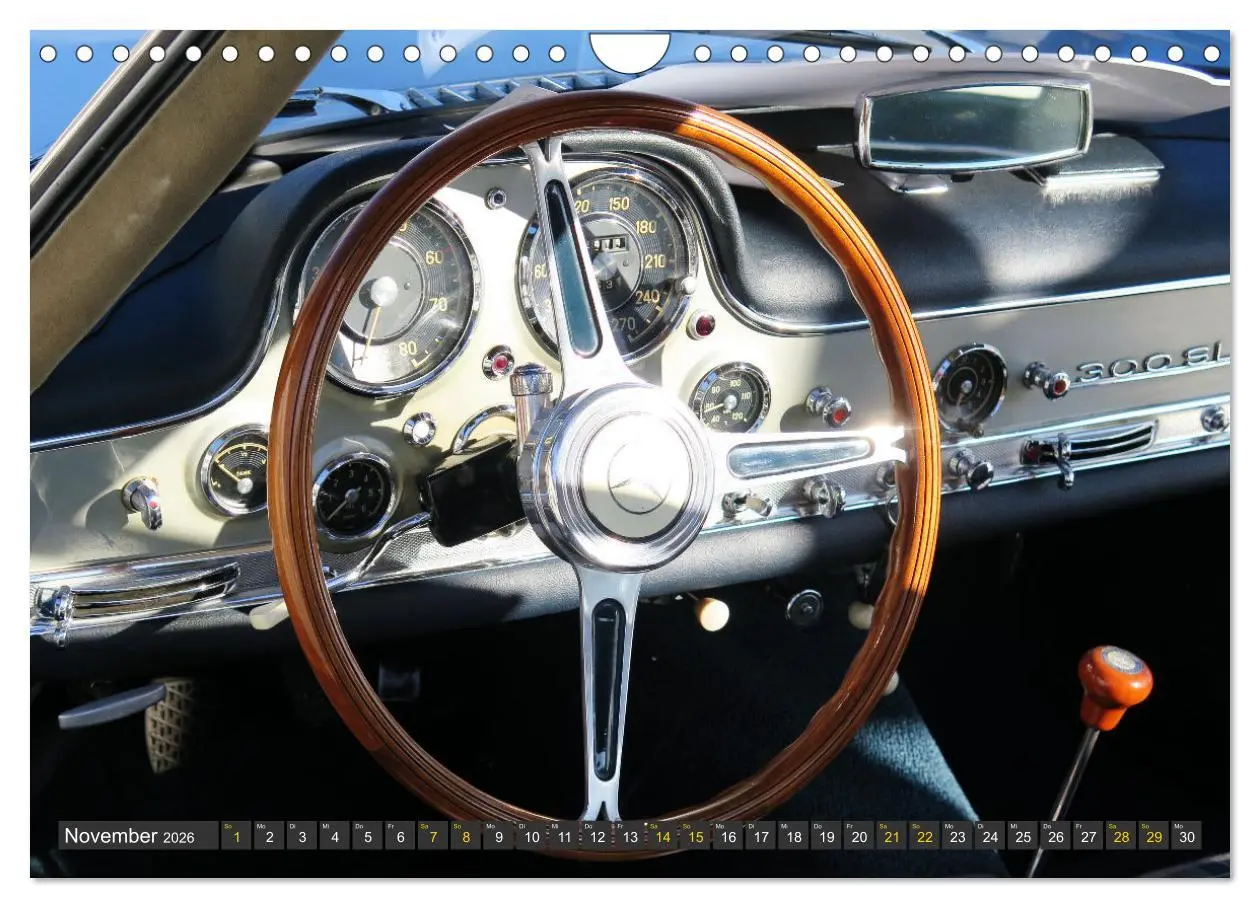 Bild: 9783457914946 | Mercedes SL Classics (Wandkalender 2026 DIN A4 quer), CALVENDO...