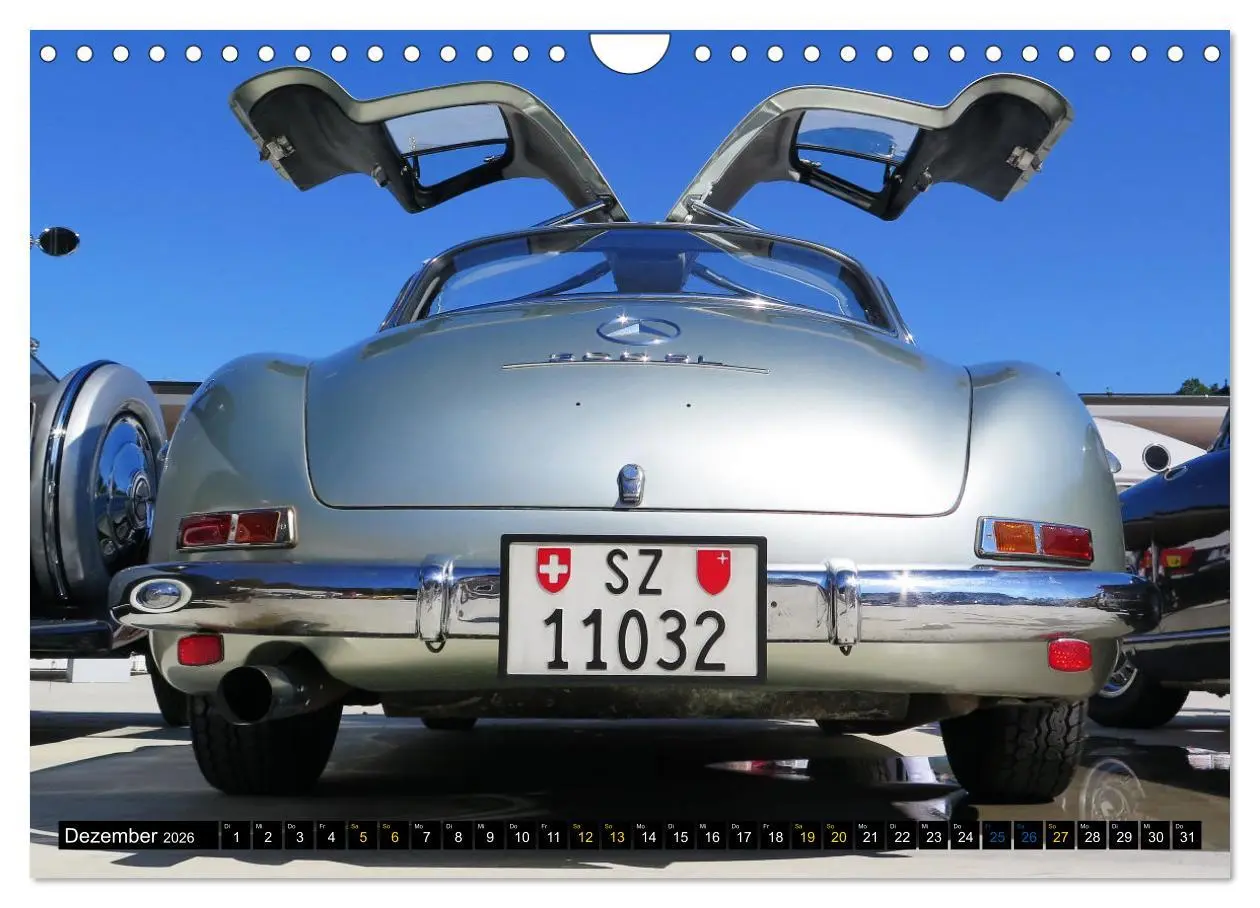 Bild: 9783457914946 | Mercedes SL Classics (Wandkalender 2026 DIN A4 quer), CALVENDO...
