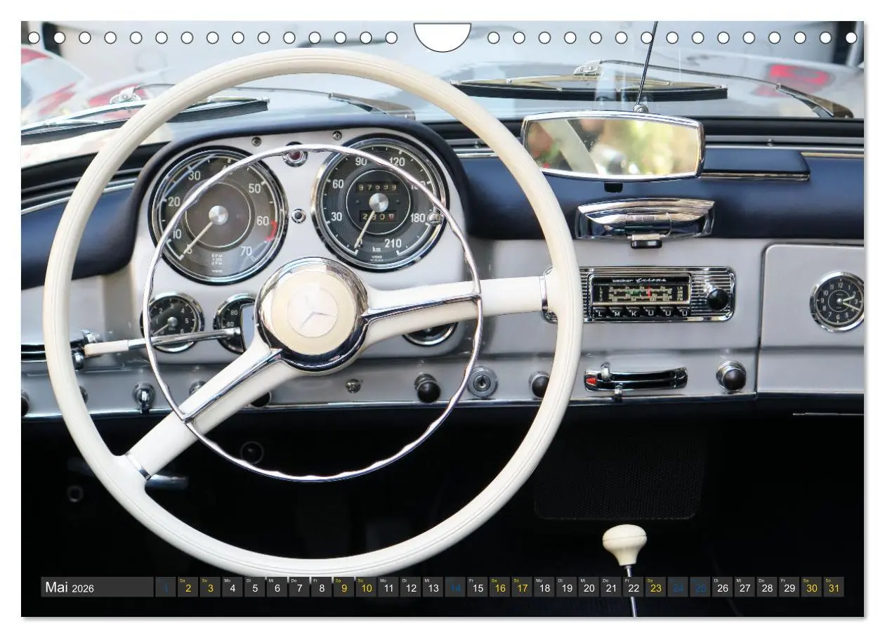 Bild: 9783457914946 | Mercedes SL Classics (Wandkalender 2026 DIN A4 quer), CALVENDO...
