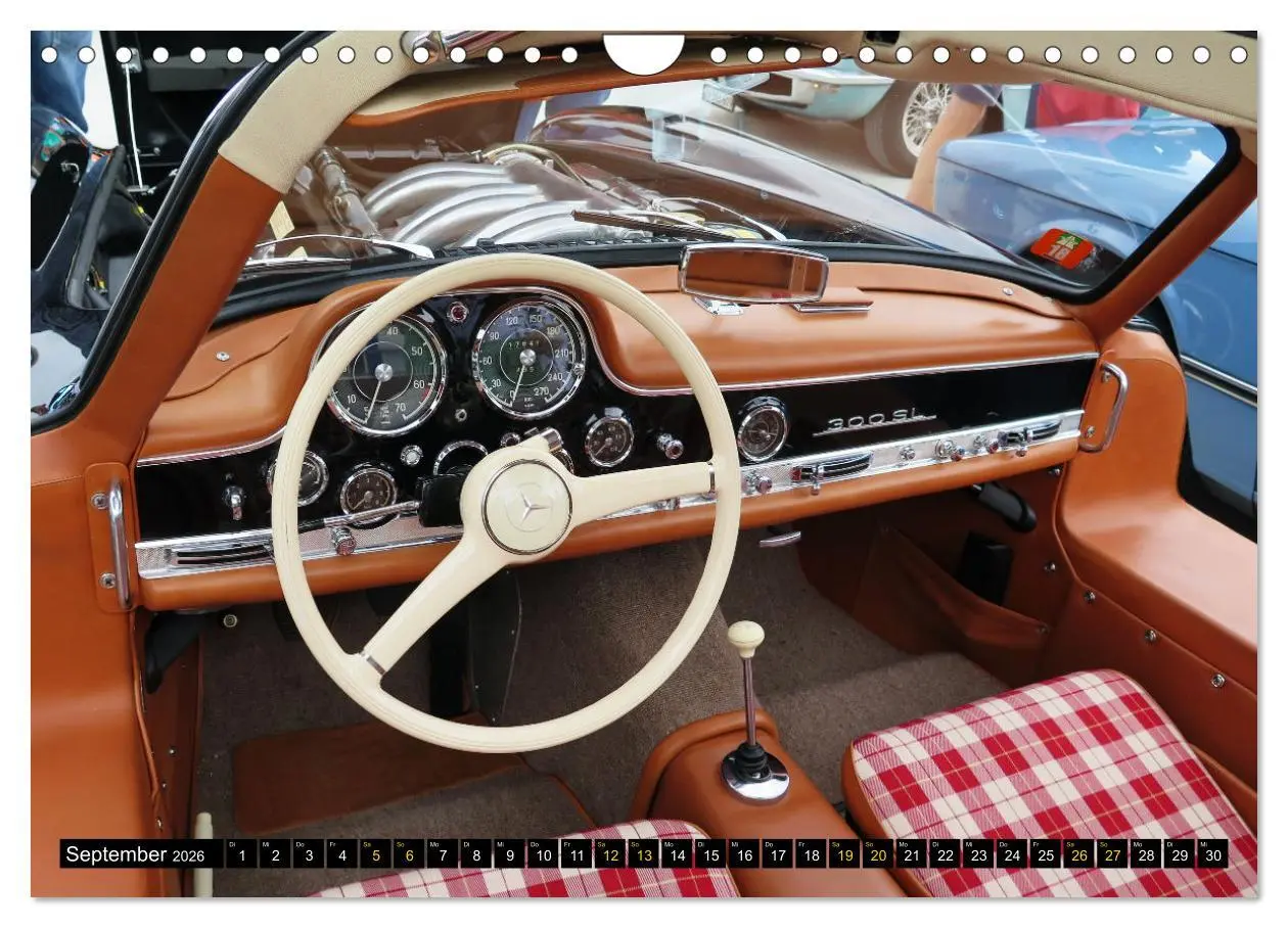 Bild: 9783457914946 | Mercedes SL Classics (Wandkalender 2026 DIN A4 quer), CALVENDO...