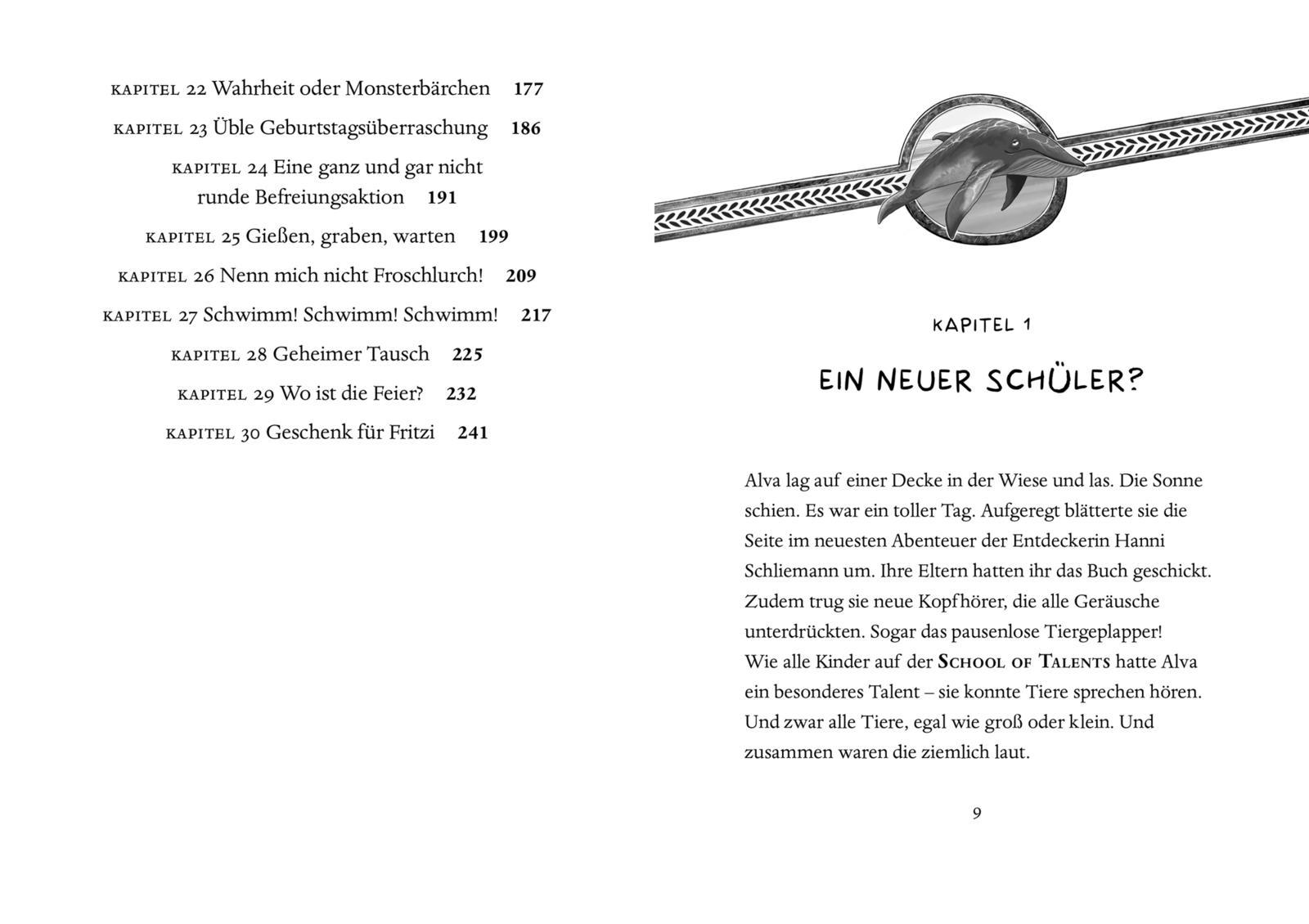 Bild: 9783551654946 | School of Talents 8: Achte Stunde: Walfrei! | Silke Schellhammer