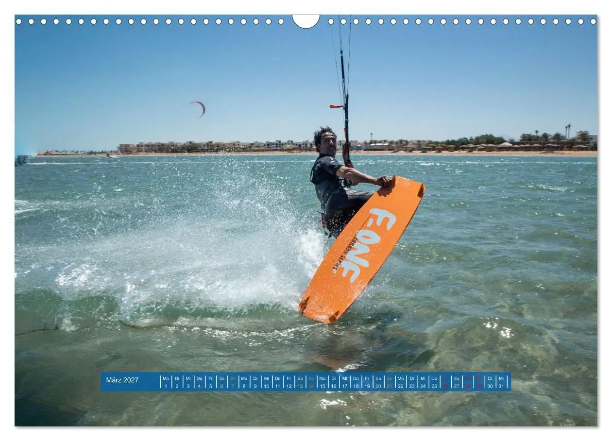 Bild: 9783569404946 | Kite Boarding El Gouna (Wandkalender 2027 DIN A3 quer), CALVENDO...