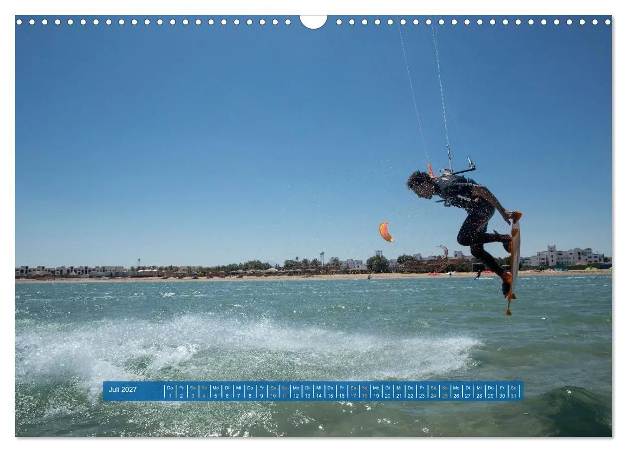 Bild: 9783569404946 | Kite Boarding El Gouna (Wandkalender 2027 DIN A3 quer), CALVENDO...