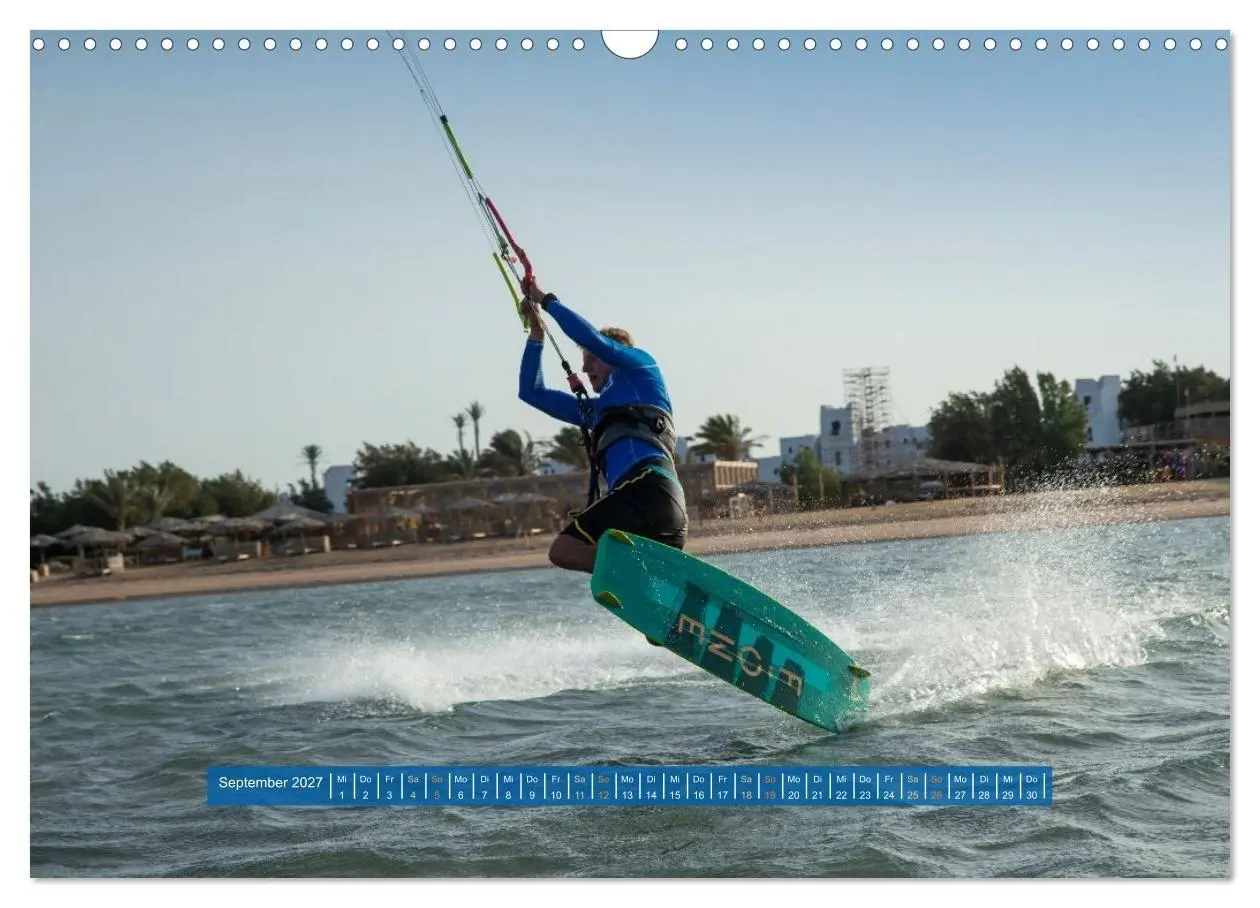 Bild: 9783569404946 | Kite Boarding El Gouna (Wandkalender 2027 DIN A3 quer), CALVENDO...