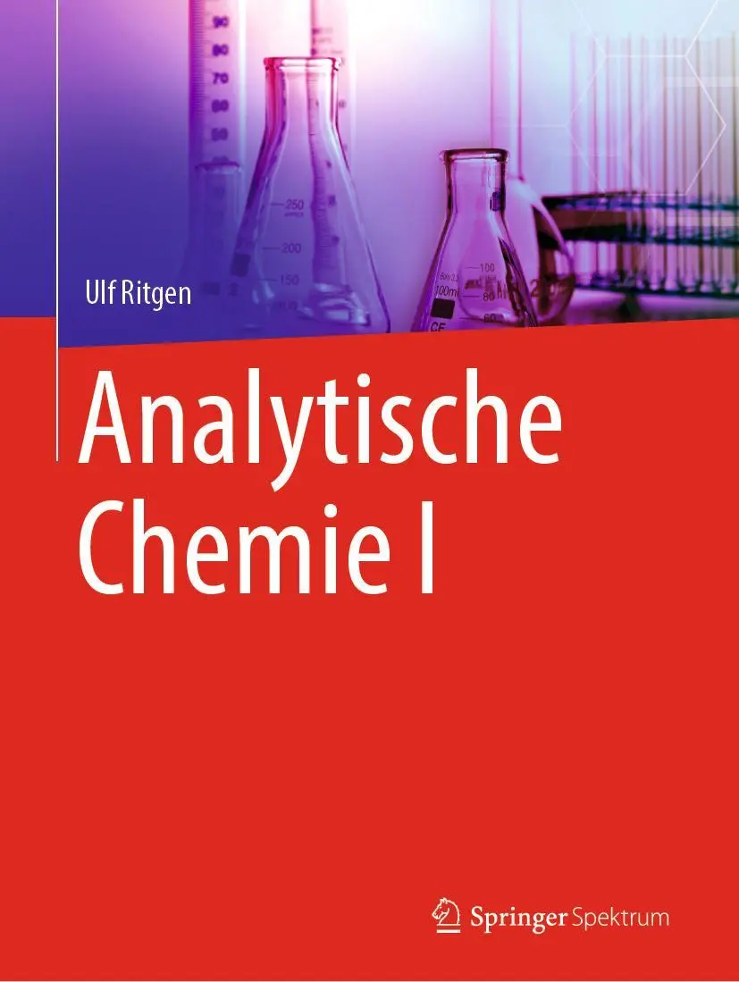 Cover: 9783662604946 | Analytische Chemie I | Ulf Ritgen | Taschenbuch | xi | Deutsch | 2020