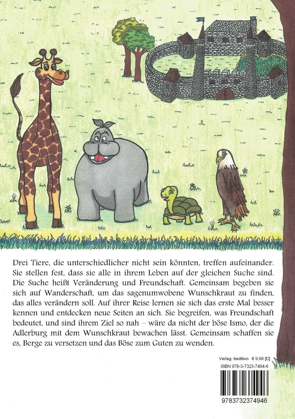 Rückseite: 9783732374946 | Mirelle und ihre Freunde | auf der Suche nach dem Wunschkraut | Buch
