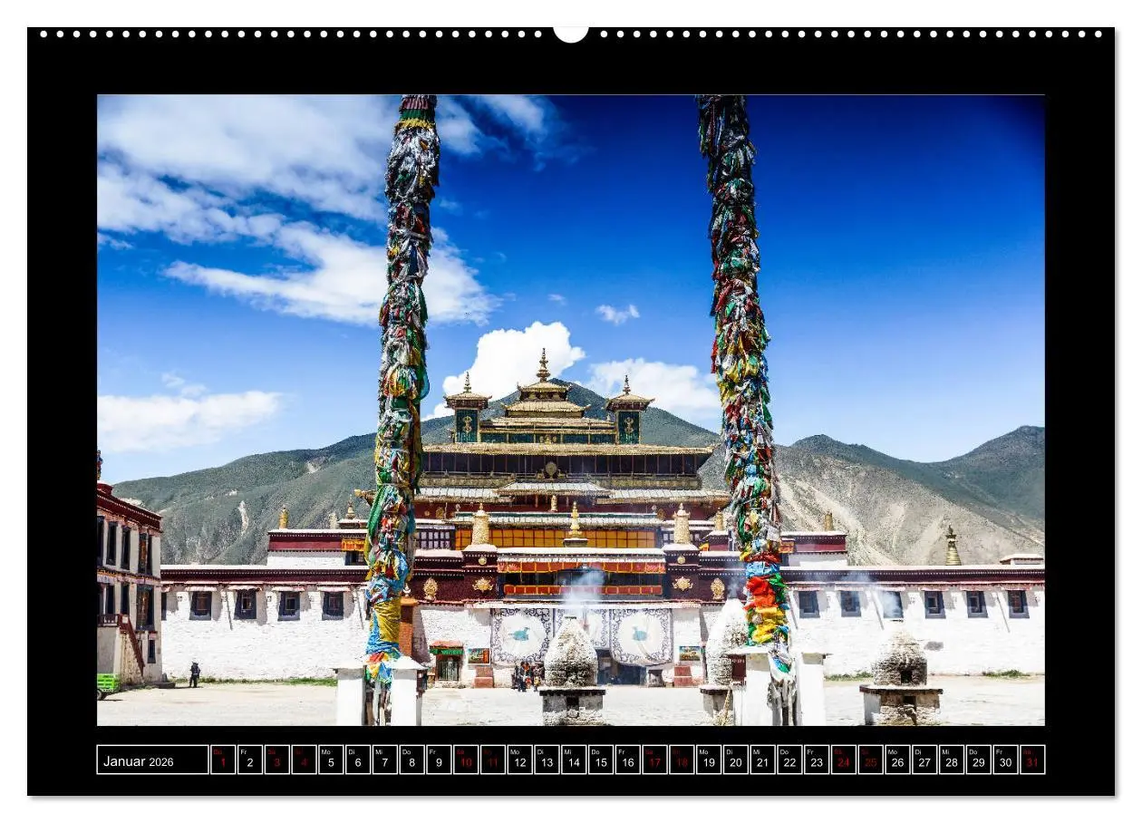 Bild: 9783457735046 | Eine Rundreise durch Tibet (hochwertiger Premium Wandkalender 2026...