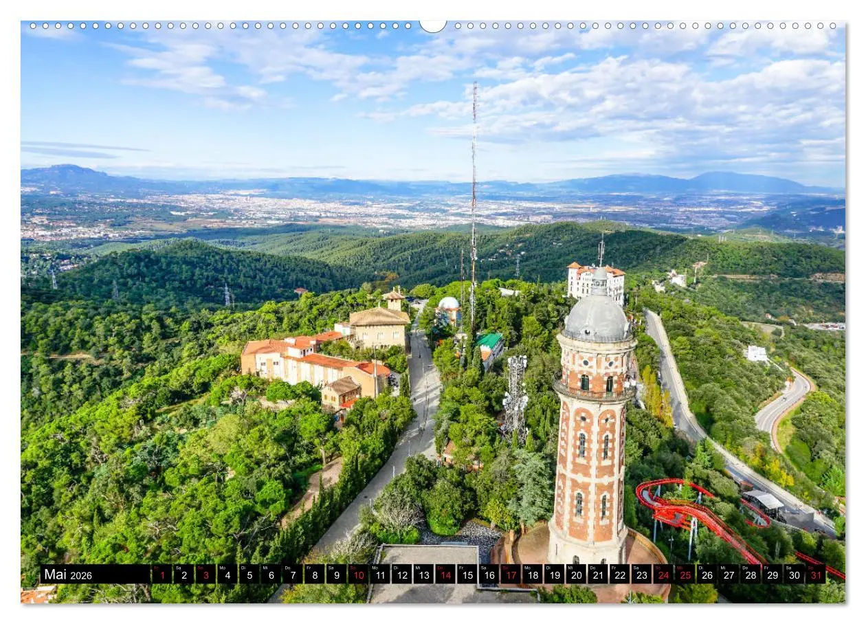 Bild: 9783457805046 | Barcelona - Über den Dächern Kataloniens (Wandkalender 2026 DIN A2...