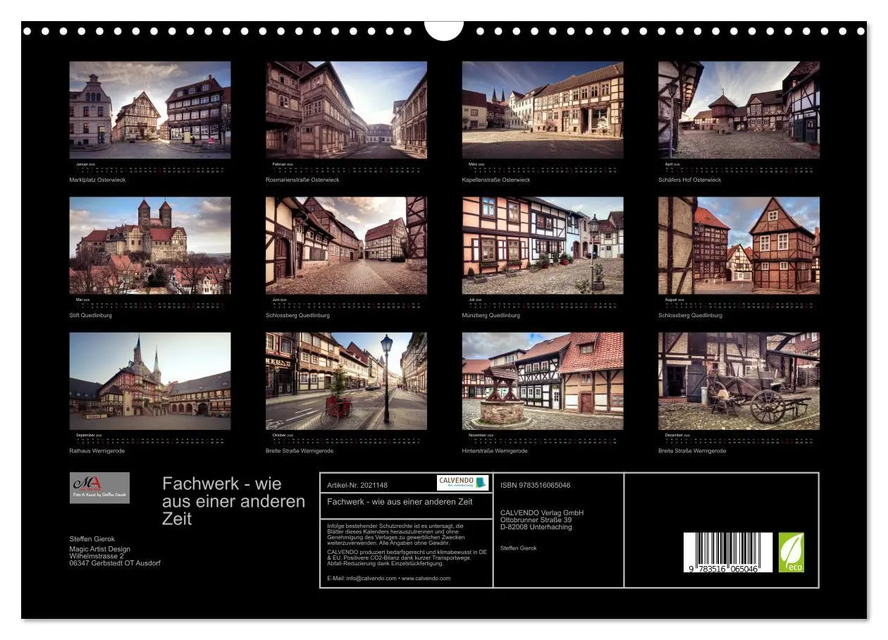 Bild: 9783516065046 | Fachwerk - wie aus einer anderen Zeit (Wandkalender 2026 DIN A3...