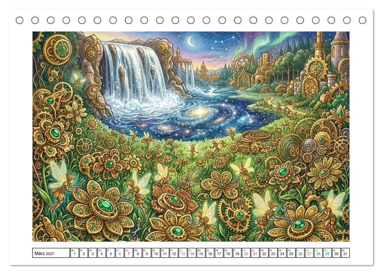Bild: 9783516825046 | Surreale Traumzufluchten (Tischkalender 2027 DIN A5 quer), CALVENDO...