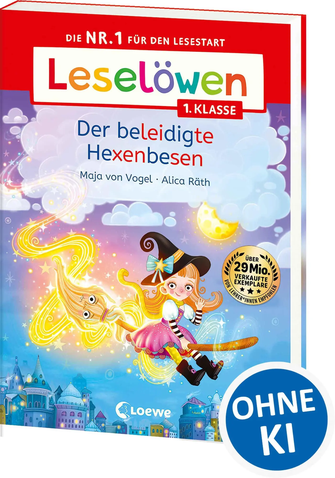 Cover: 9783743225046 | Leselöwen 1. Klasse - Der beleidigte Hexenbesen | Maja von Vogel
