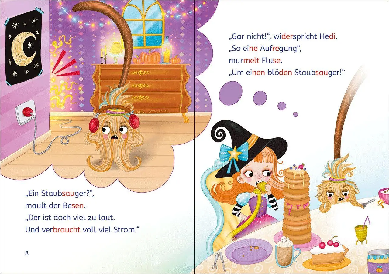 Bild: 9783743225046 | Leselöwen 1. Klasse - Der beleidigte Hexenbesen | Maja von Vogel