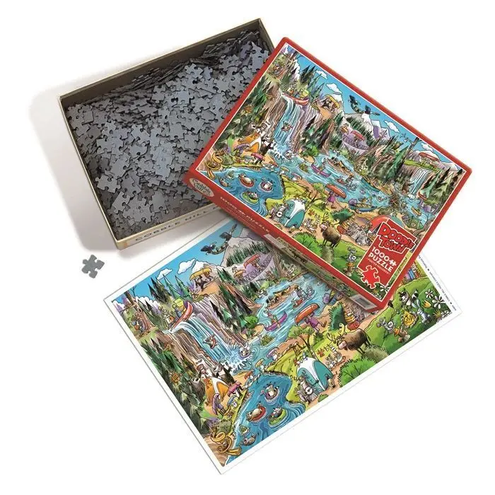 Bild: 625012445146 | COBBLE HILL PUZZLES - Verrückter Wasserfall 1000 Teile | Spiel | 2026