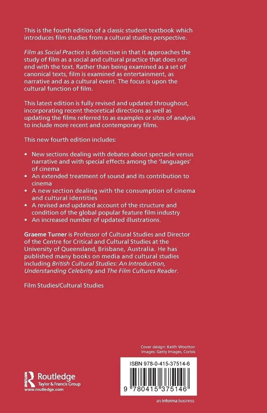 Rückseite: 9780415375146 | Film as Social Practice | Graeme Turner (u. a.) | Taschenbuch | 2006