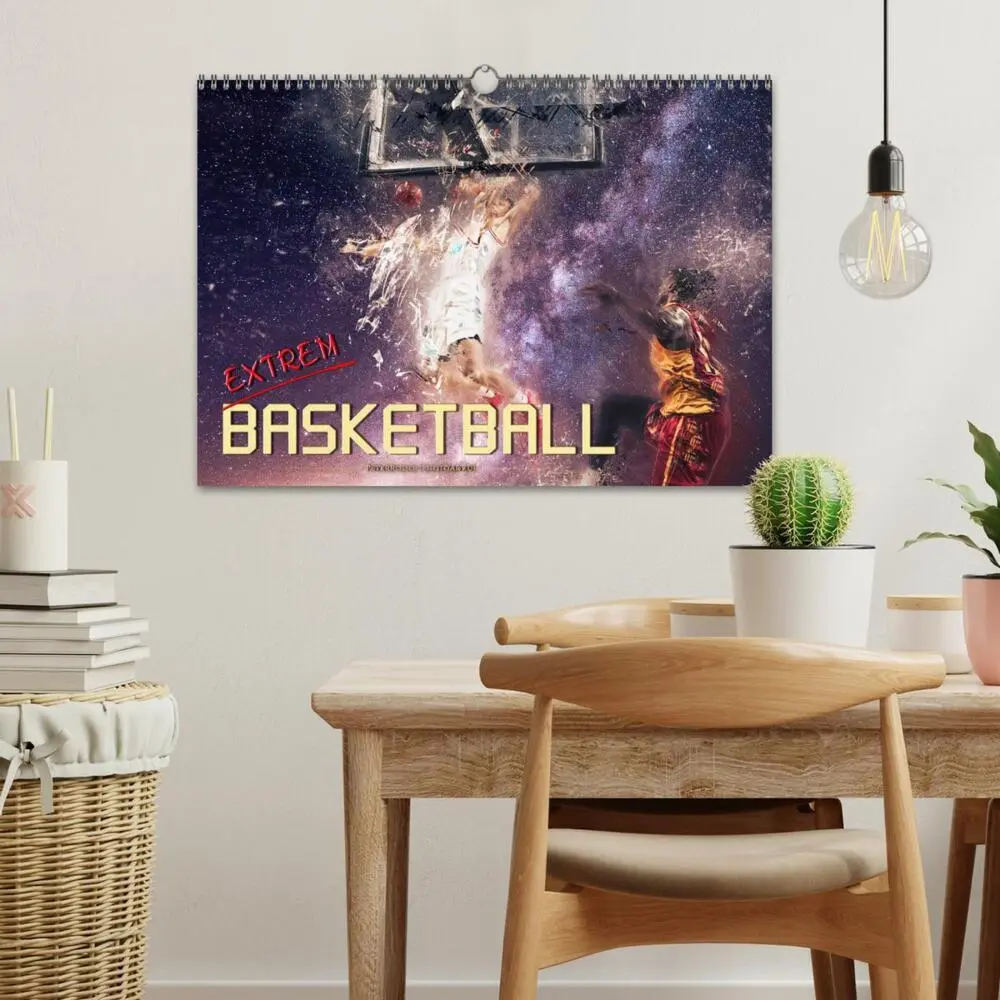 Bild: 9783435325146 | Basketball extrem (Wandkalender 2025 DIN A3 quer), CALVENDO...